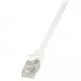 Netzwerkkabel LogiLink 3m RJ-45 Cat6 U/UTP Weiß