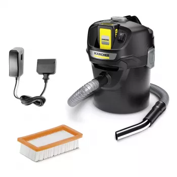 Karcher AD 2 Battery Set Akku-Aschesauger, inkl. Akku und Ladegerät