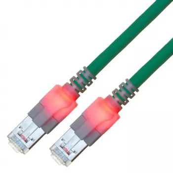 Netzwerkkabel Sacon 442607,300 3m Cat6 S/FTP Türkis