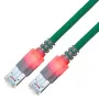 Netzwerkkabel Sacon 442607,700 Türkis 7m Cat6 S/FTP