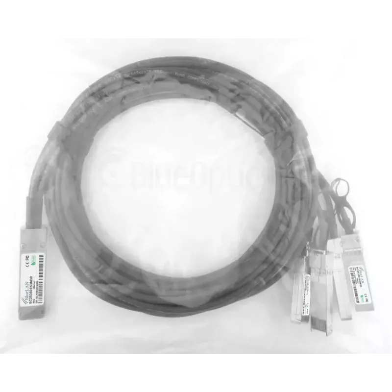 Netzwerkkabel BlueOptics 721064-B21-BL QSFP 4xSFP+ InfiniBand 3m Schwarz