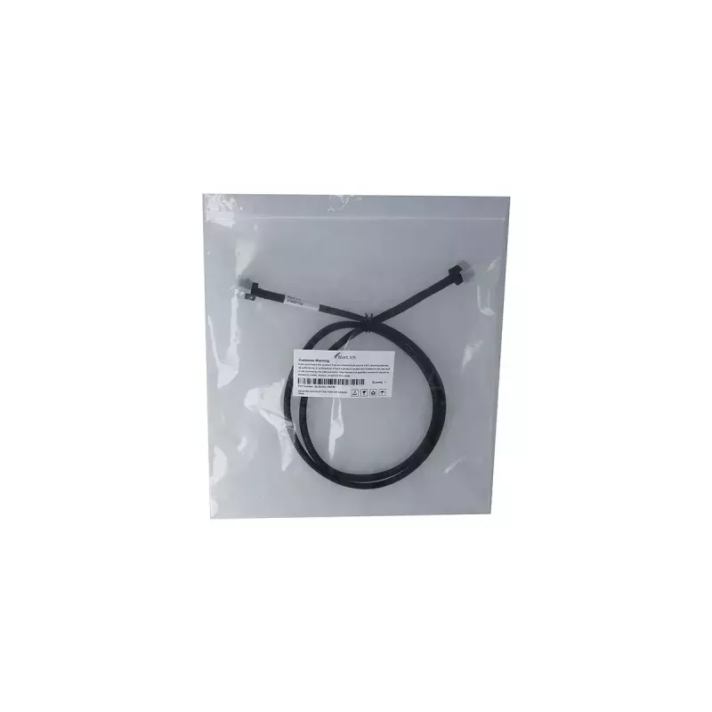 SAS-Kabel BlueOptics BLIS4343-80CM 0,8 m 12 Gbit/s Schwarz