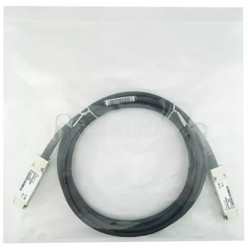 BlueOptics InfiniBand/fibre optic Kabel 3 m QSFP Schwarz
