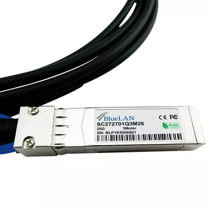 DAC-Kabel BlueOptics SFP-25G-CU3M-BL SFP28 25G 3m Schwarz