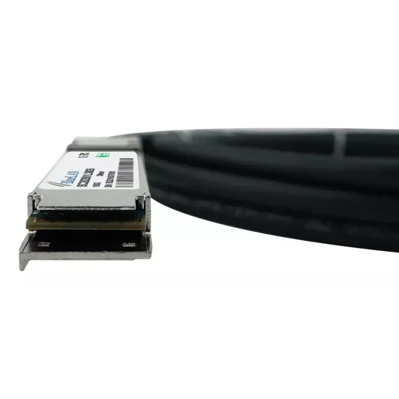 BlueOptics QSFP28 DAC-Kabel SFP-DAC100-2M-BL 100GBASE-CR4 2 m, Schwarz
