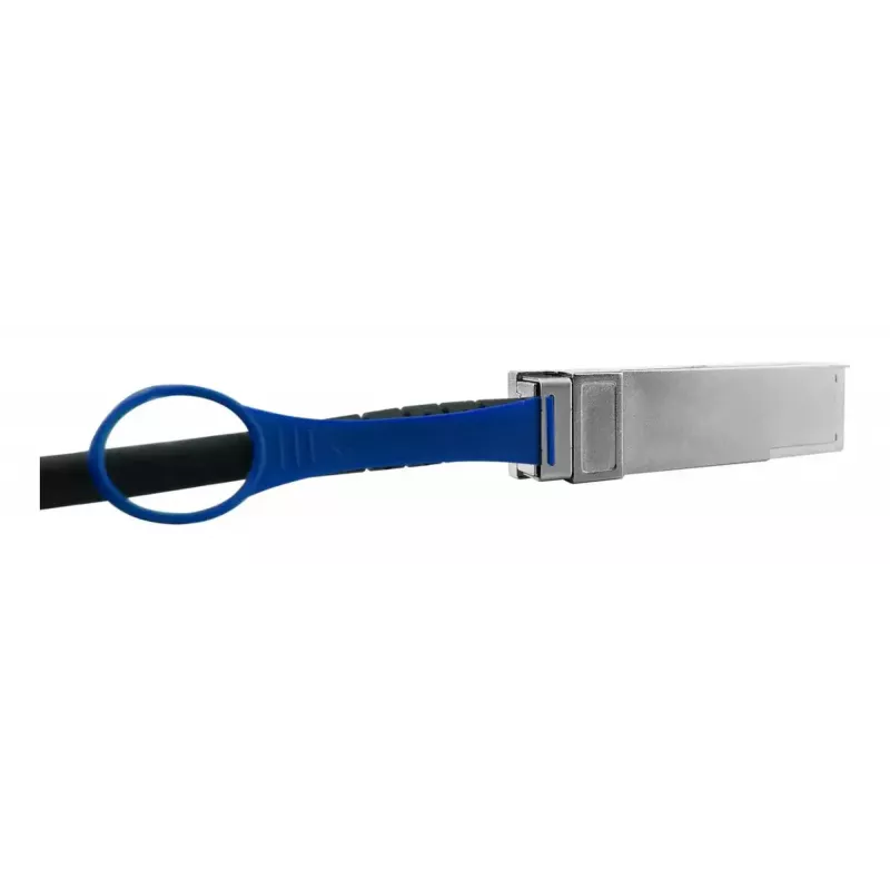 BlueOptics QSFP28 DAC-Kabel SFP-DAC100-2M-BL 100GBASE-CR4 2 m, Schwarz