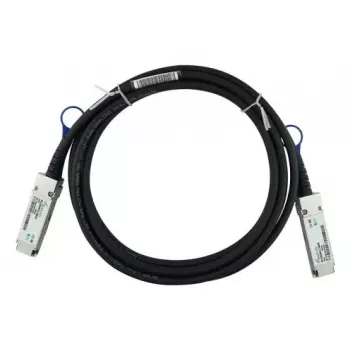 BlueOptics QSFP28 DAC-Kabel SFP-DAC100-2M-BL 100GBASE-CR4 2 m, Schwarz