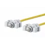 Netzwerkkabel METZ CONNECT 141N113K13K50 Cat6 S/FTP 5m Gelb