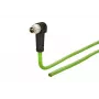METZ CONNECT 142M2X90010 M12 X-kodiertes 8-poliges Cat6a Anschlusskabel, 1 m