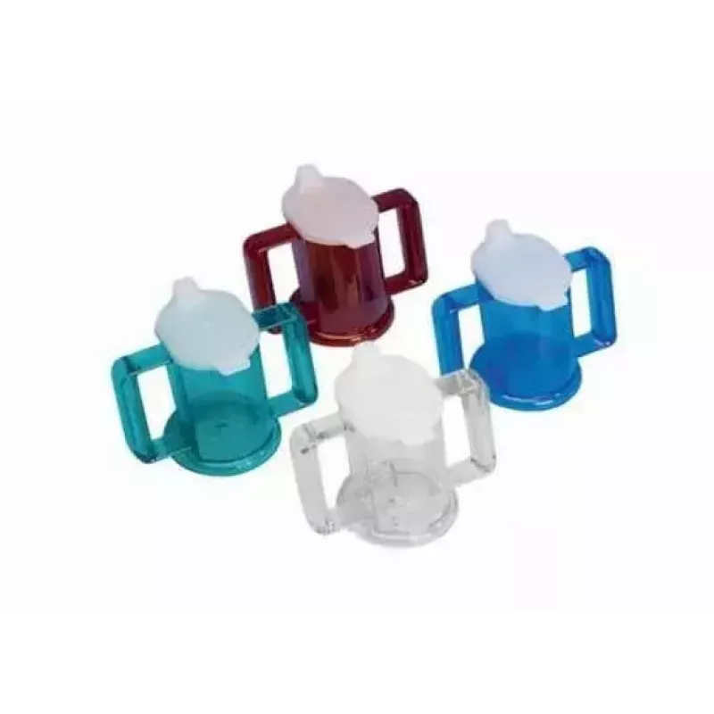 SUNDO 21253 adaptiver Trinkbecher, rot, 250 ml