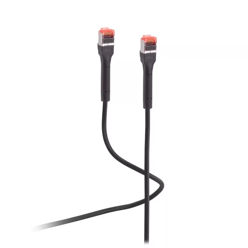 Flexline FL31-29045 Cat6a U/FTP schwarzes 3 m Patchkabel