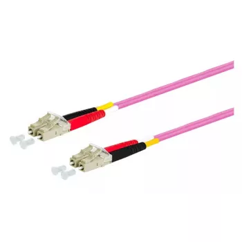Glasfaserkabel METZ CONNECT 151S1JOJO05E 0,5 m LC Violett