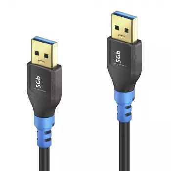 PureLink FI-U310-010 1m USB 3.2 Gen 1 Kabel Schwarz Blau