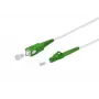 Glasfaserkabel METZ CONNECT 151P7EAJA20E SC LC I-V(ZN) H 2 m Weiß