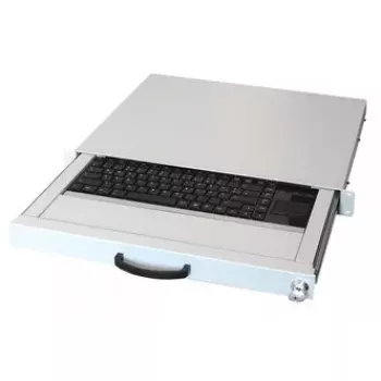 Industrielle Tastatur Aixcase AIX-19K1UKUSTP-W