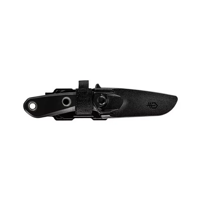 Outdoormesser mit fester Klinge Gerber Principle Schwarz – Bushcraft, kompakte Gebrauchsklinge