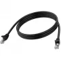 Vision TC 2MCAT6A/BL Cat6a STP Patchkabel, Schwarz, 2 m