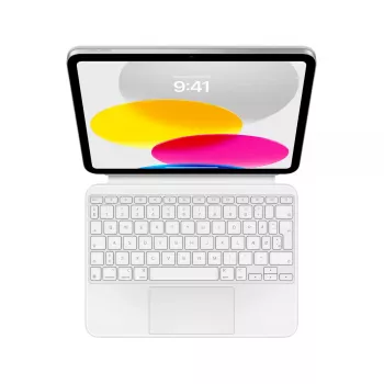 Apple Magic Keyboard QWERTY Dänisch Aluminium Wireless Trackpad