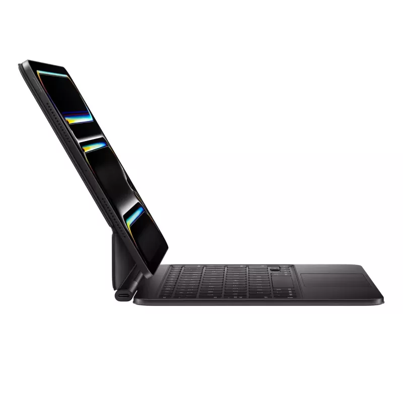 Apple Magic Keyboard QWERTY Dänisch Schwarz Wireless Trackpad für iPad Pro 11‑Zoll