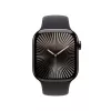 Smartwatch Apple Watch Series 10 GPS + Cellular 42mm Schiefer-Titan-Gehäuse Schwarz