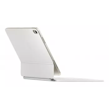 Apple Magic Keyboard QWERTY Dänisch Weiß mit Trackpad