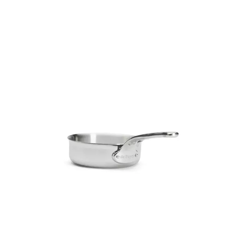 de Buyer Affinity Straight Sauteuse 16 cm, 1 L, Edelstahl