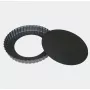 Kuchenform de Buyer 4706.32 rund gewellte Oberfläche 32 cm
