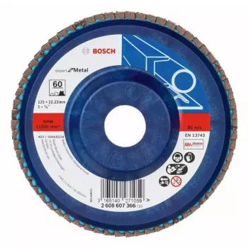 Reinigungsscheibe Bosch 2 608 607 366 Flacher Mittelpunkt Metall
