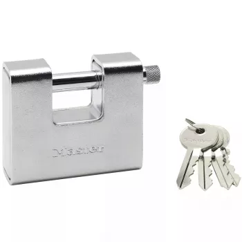 Vorhängeschloss MASTER LOCK 680EURD 80 mm gehärteter Stahl, ummantelter Bügel
