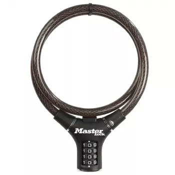 Kabelschloss MASTER LOCK 8229EURDPRO Schwarz 0,9 m