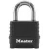 Vorhängeschloss MASTER LOCK M178EURD 57 mm breit Excell-Zinkgehäuse selbst einstellbare Kombination schwarz