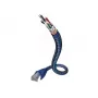 Netzwerkkabel Inakustik 004803005 RJ-45 Cat6 0,5 m Blau Silber