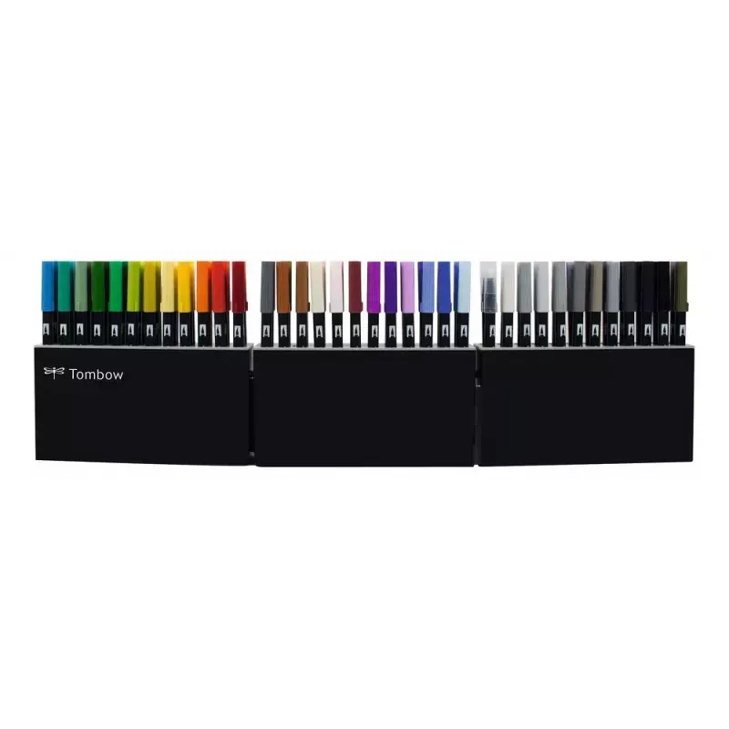 Marker Tombow ABT-108C 107 Stück Pinsel- und Feinspitze Mehrfarbig