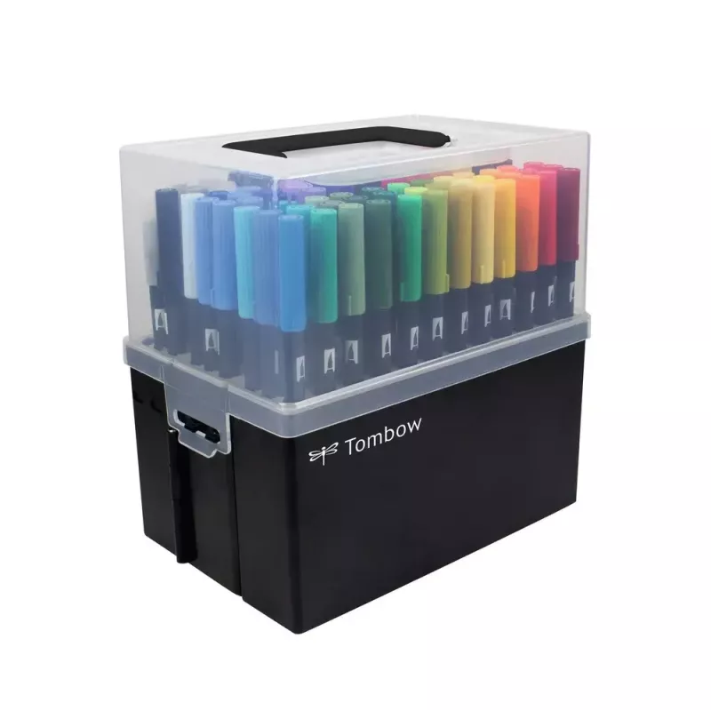 Marker Tombow ABT-108C 107 Stück Pinsel- und Feinspitze Mehrfarbig