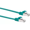 Schwaiger CKG6020 539 Cat 6 SF/UTP Netzwerkkabel, 2 m, Türkis