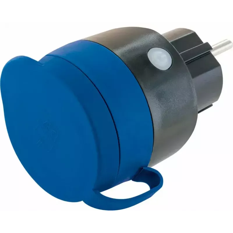 Schwaiger SOAW0044 WiFi-Steckdosenadapter IP44 mit Energiemessung