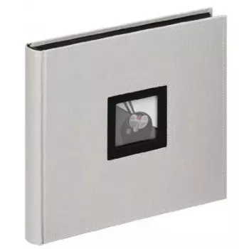 Fotoalbum Walther Design FA-209-D Grau 30 Blatt