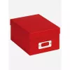 Aufbewahrungsbox Walther FB-115-R Rechteckig Papier Rot