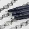Fineliner Schneider Pictus Schwarz 3 Stück