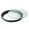 Kuchenring Kaiser 23.0062.2040 Rund Schwarz 28 cm