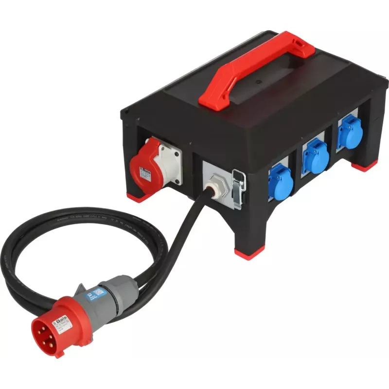 Stromverteilereinheit Brennenstuhl BSV 5-32A RCD 9 AC-Steckdosen Schwarz