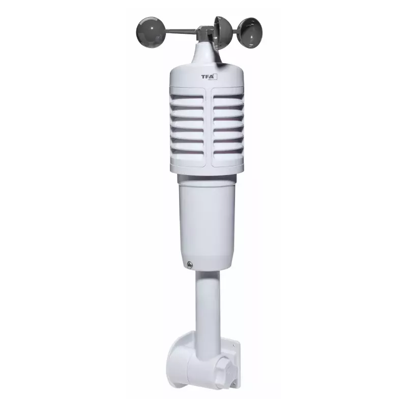 TFA-Dostmann 35.1140.01 Spring Breeze kabellose Wetterstation, Schwarz