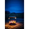 Tischleuchte Krinner LUMIX Deco Glass Basic LED Transparent Bambus Glas