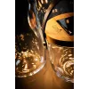 Tischleuchte Krinner LUMIX Deco Glass Basic LED Transparent Bambus Glas