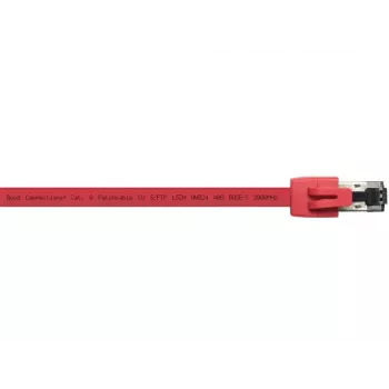 Netzwerkkabel Alcasa 8080-150R Rot 15 m Cat8.1 S/FTP