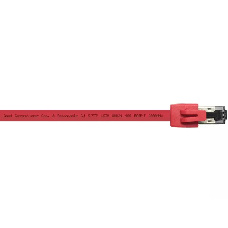 Netzwerkkabel Alcasa 8080-200R Rot 20m Cat8.1 S/FTP