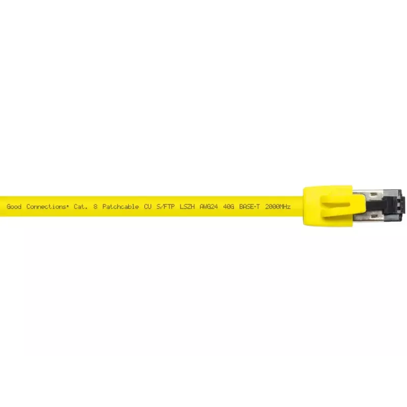 Netzwerkkabel Alcasa 8080-075Y Gelb 7,5 m Cat8.1 S/FTP