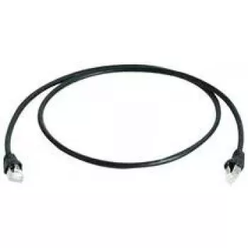 Netzwerkkabel Telegärtner Patchkabel MP8 FS 600 LSZH 5m Schwarz