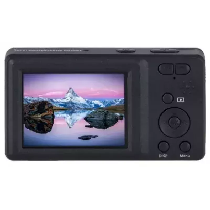 Kompaktkamera Rollei Compactline Pocket 50 MP CMOS 2.7K Schwarz