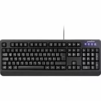 Perixx PERIBOARD-517 DE wasserdichte staubdichte USB-Tastatur, IP65, Schwarz